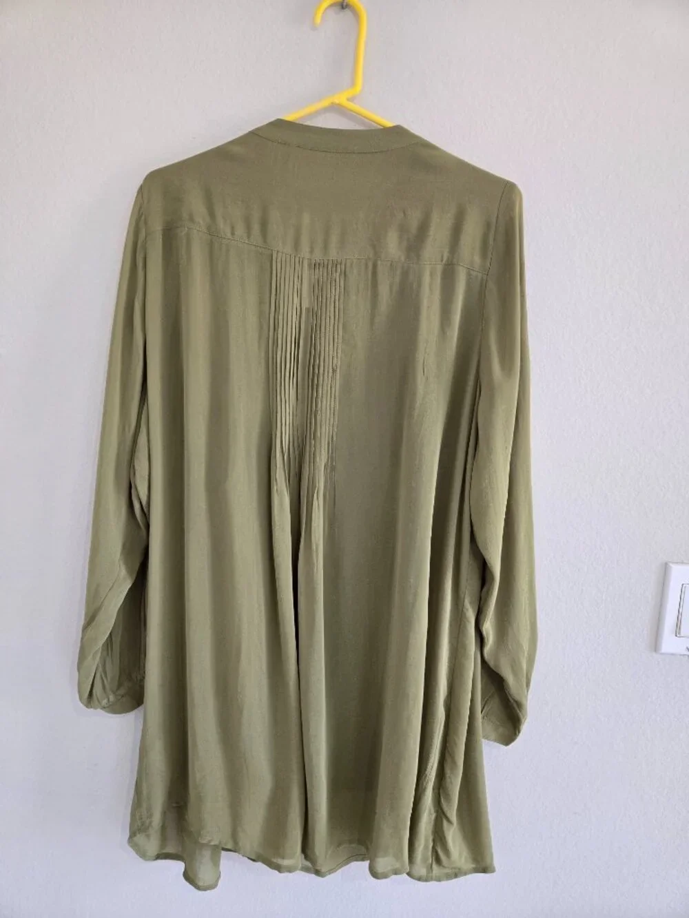 Soft Surroundings Makara Tunic and Tank Top Set in Green Women's Plus size 1X